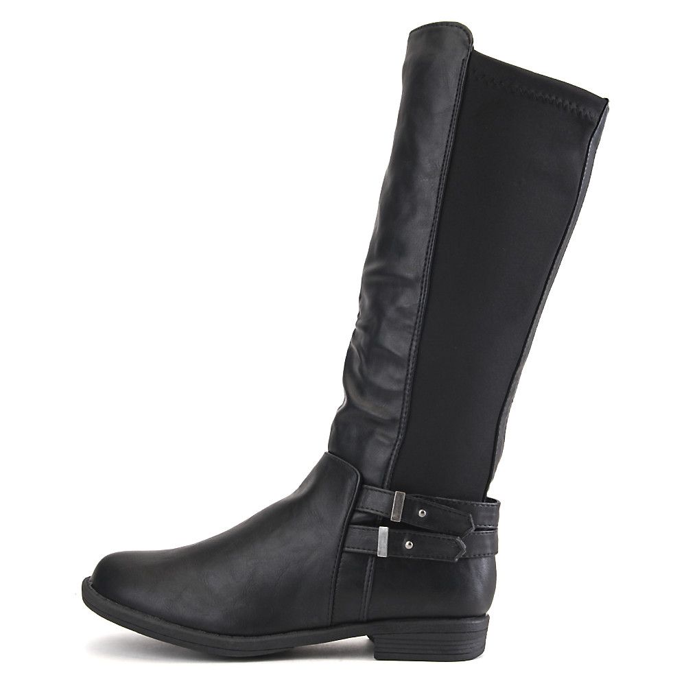 Kids Leather Boot Montesori-03K Black 3 Kids Leather Boot Montesori-03K Black