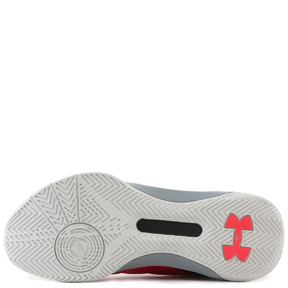 Junior's Curry 3 "Davidson" Sneaker Red/Grey/Silver 5 Junior's Curry 3 "Davidson" Sneaker Red/Grey/Silver