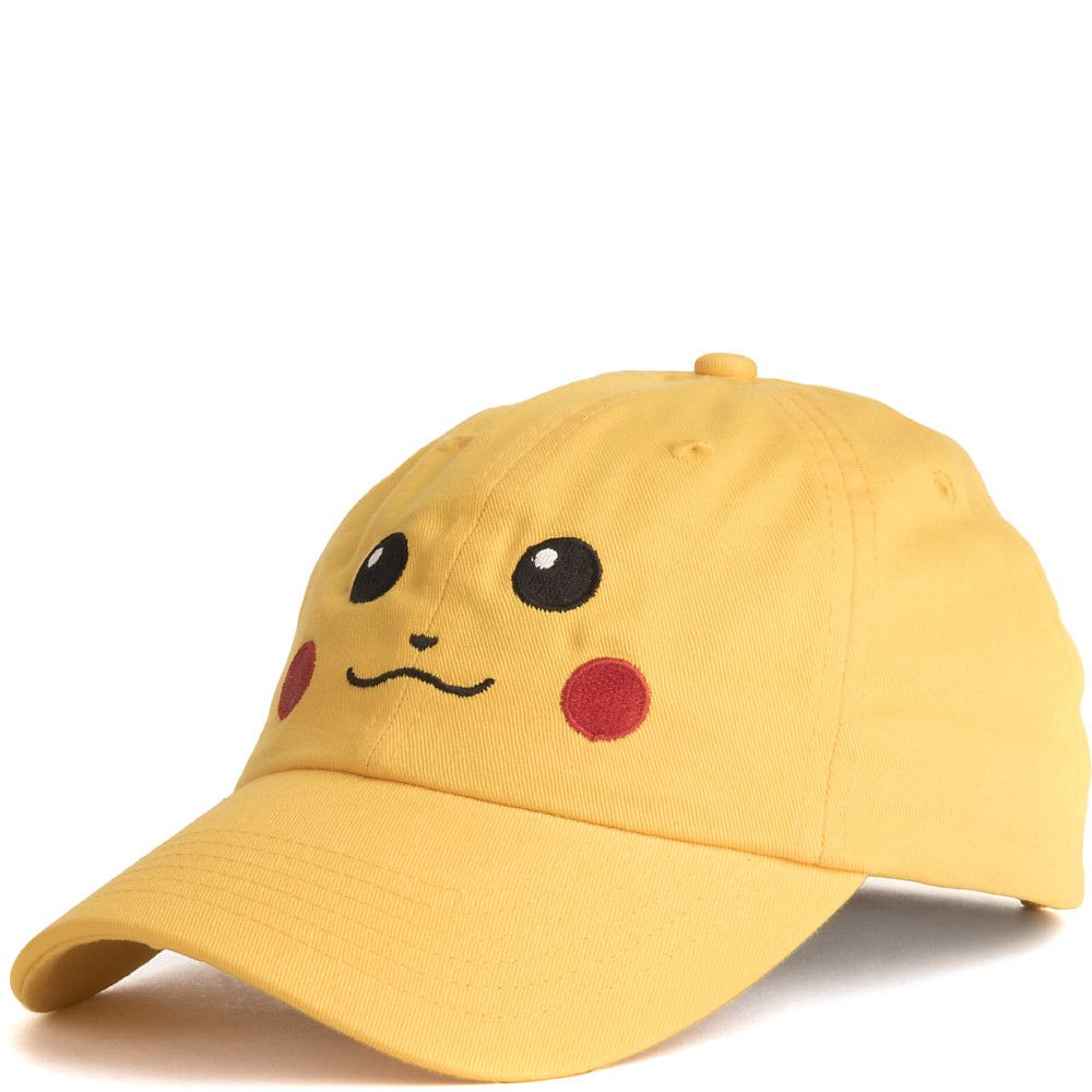 Pika Strapback Hat Yellow