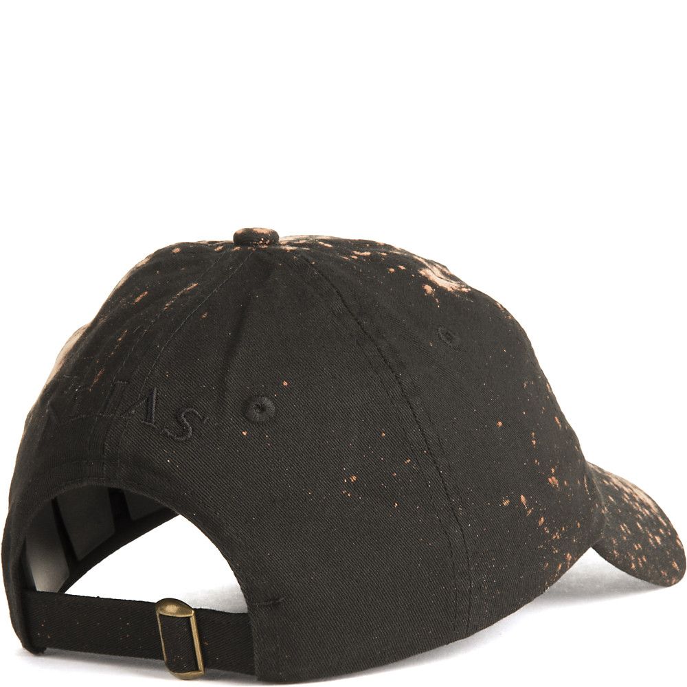 Rasta Strapback Hat Black/Splatter