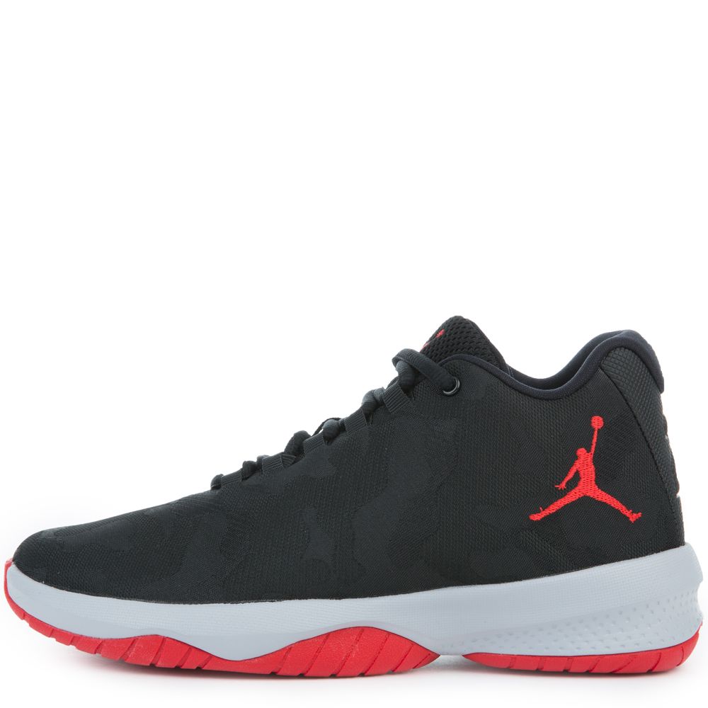 Jordan B. Fly BLACK/UNIVERSITY RED-WOLF GREY