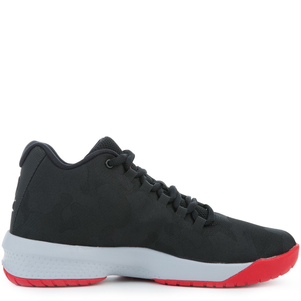 Jordan B. Fly BLACK/UNIVERSITY RED-WOLF GREY