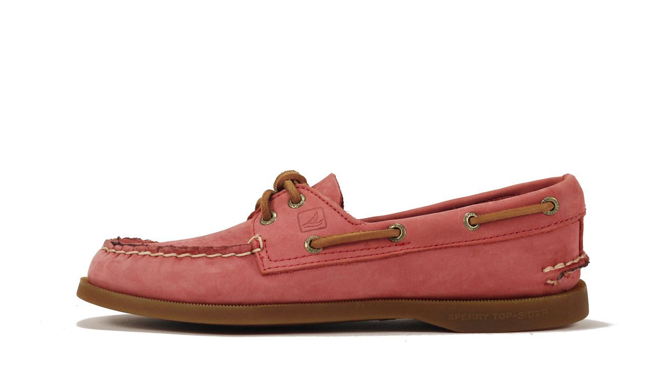 Sperry Topsider for Women: A/O Washed Red Boat Shoe Red