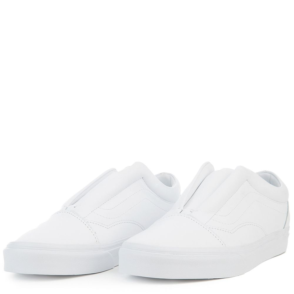 OLD SKOOL LACELESS DX White 3 OLD SKOOL LACELESS DX White