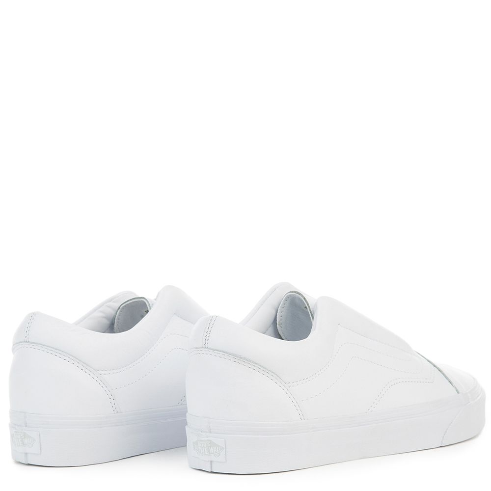 OLD SKOOL LACELESS DX White 4 OLD SKOOL LACELESS DX White