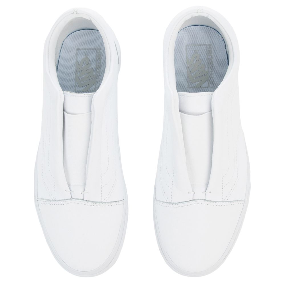 OLD SKOOL LACELESS DX White 5 OLD SKOOL LACELESS DX White