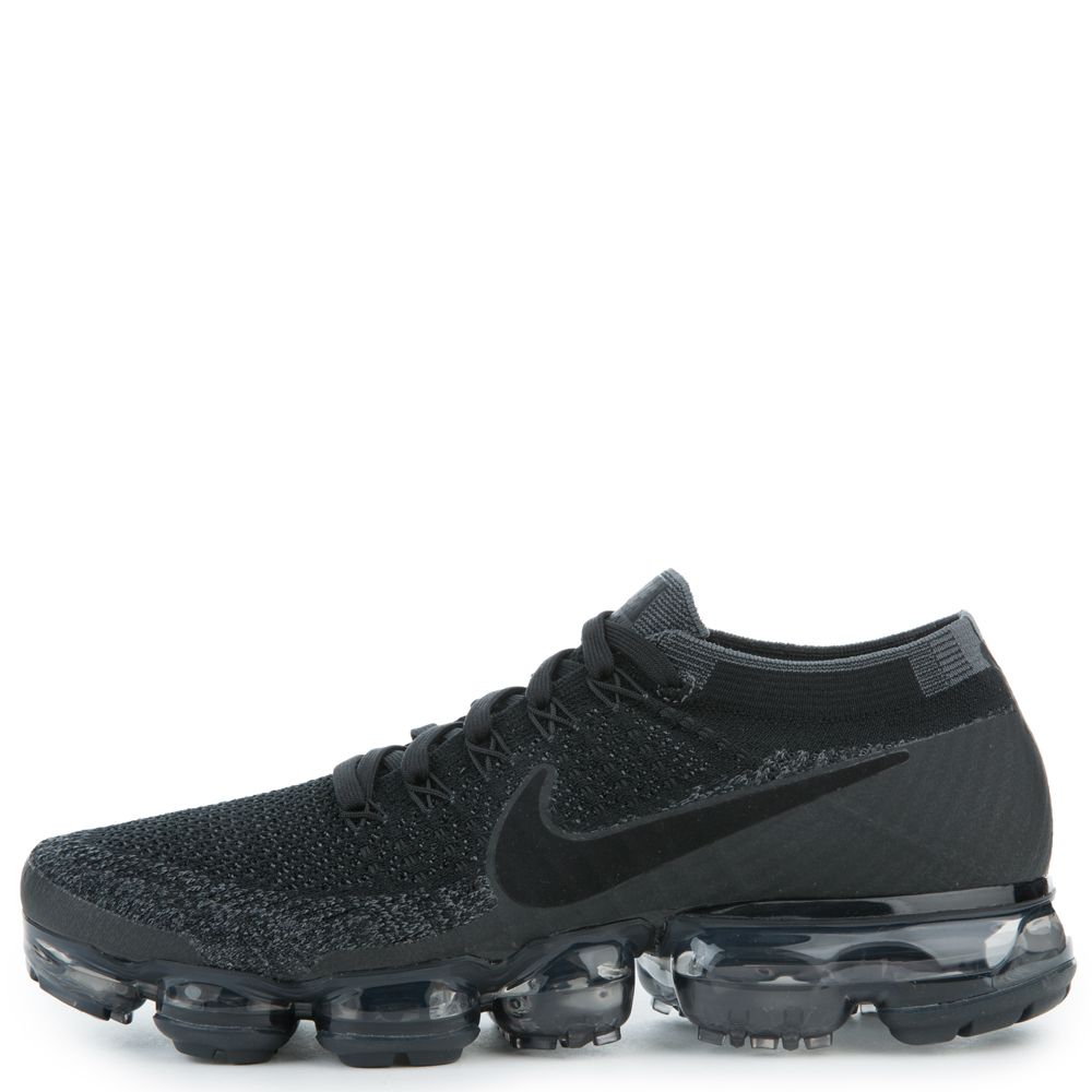 AIR VAPORMAX FLYKNIT RUNNING SHOE BLACK/ANTHRACITE- BLACK/ANTHRACITE-DARK GREY