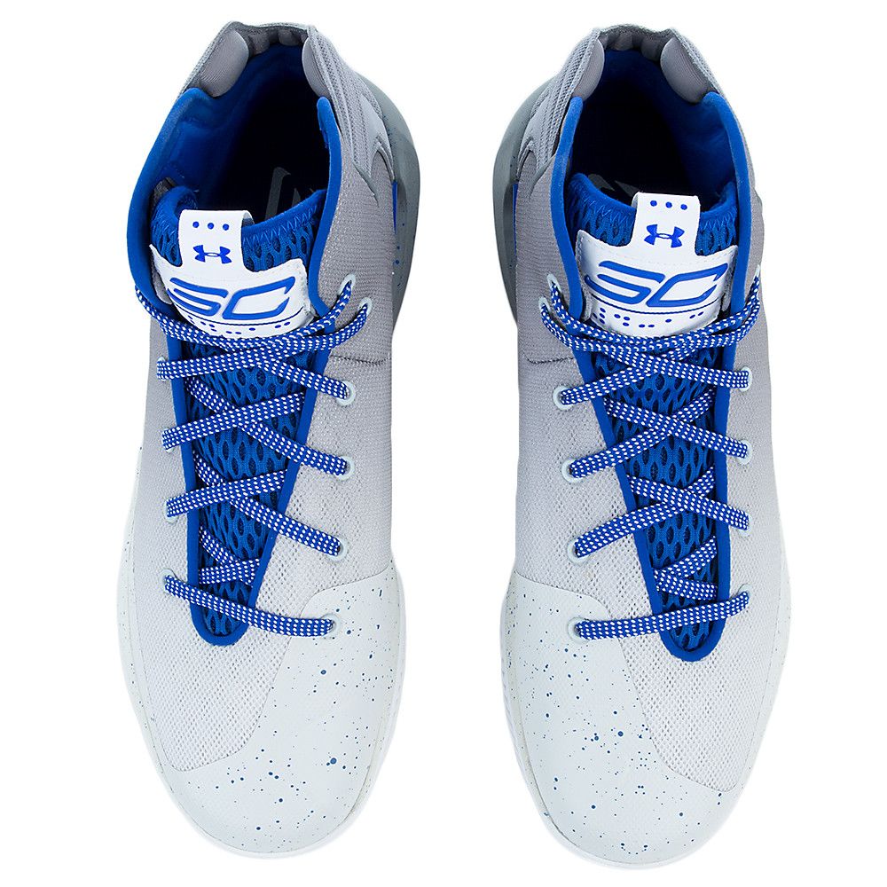 Men's Curry 3Zero Sneaker WHITE/TEAM ROYAL 6 Men's Curry 3Zero Sneaker WHITE/TEAM ROYAL