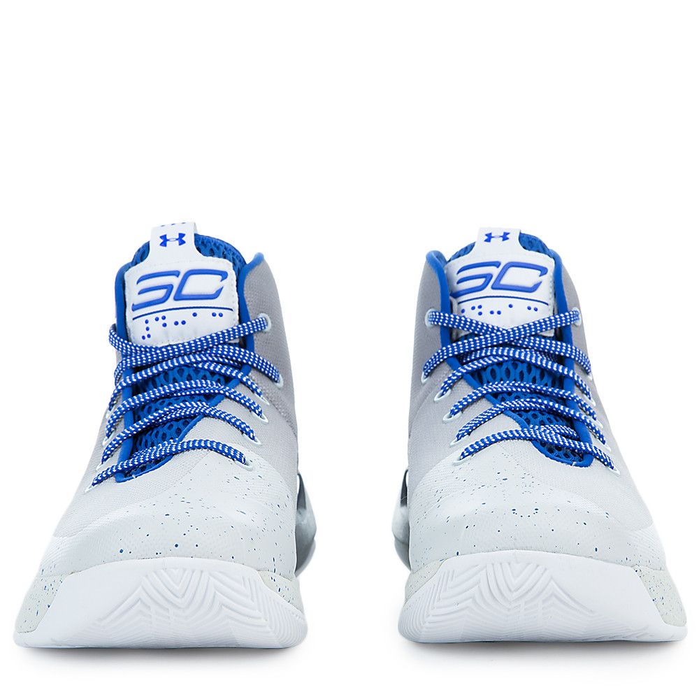 Men's Curry 3Zero Sneaker WHITE/TEAM ROYAL 7 Men's Curry 3Zero Sneaker WHITE/TEAM ROYAL