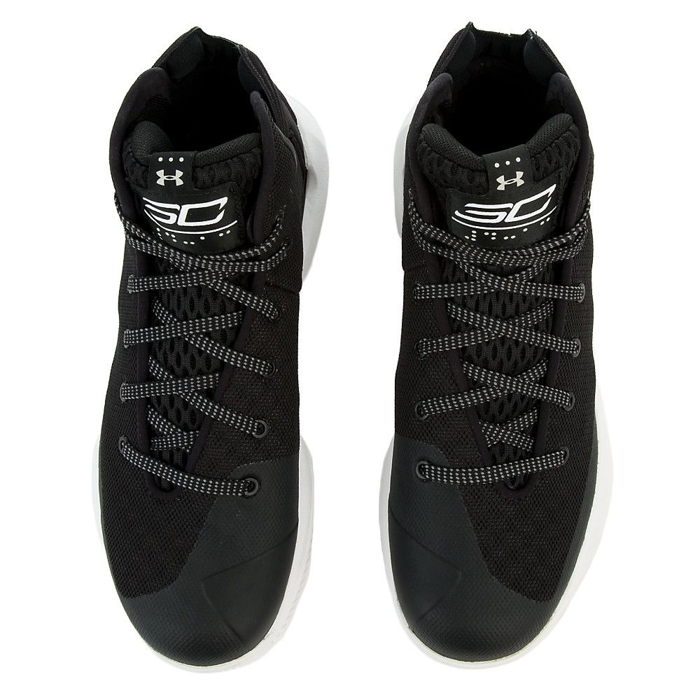 Juniors Curry 3Zero Sneaker BLACK/WHITE 6 Juniors Curry 3Zero Sneaker BLACK/WHITE