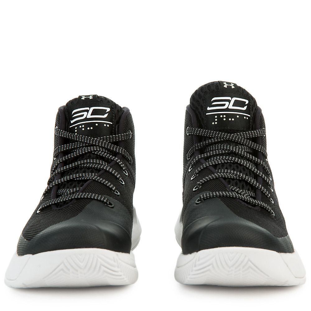 Juniors Curry 3Zero Sneaker BLACK/WHITE 7 Juniors Curry 3Zero Sneaker BLACK/WHITE