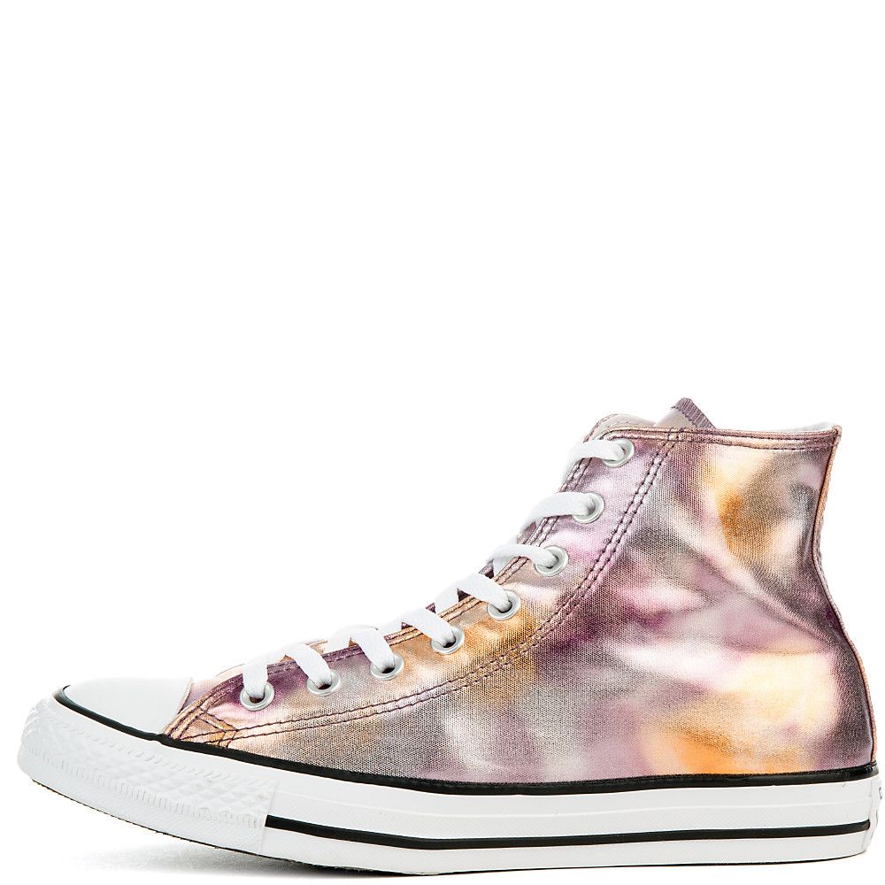 CTAS Metallic Canvas Sneaker dusk pink/black/white