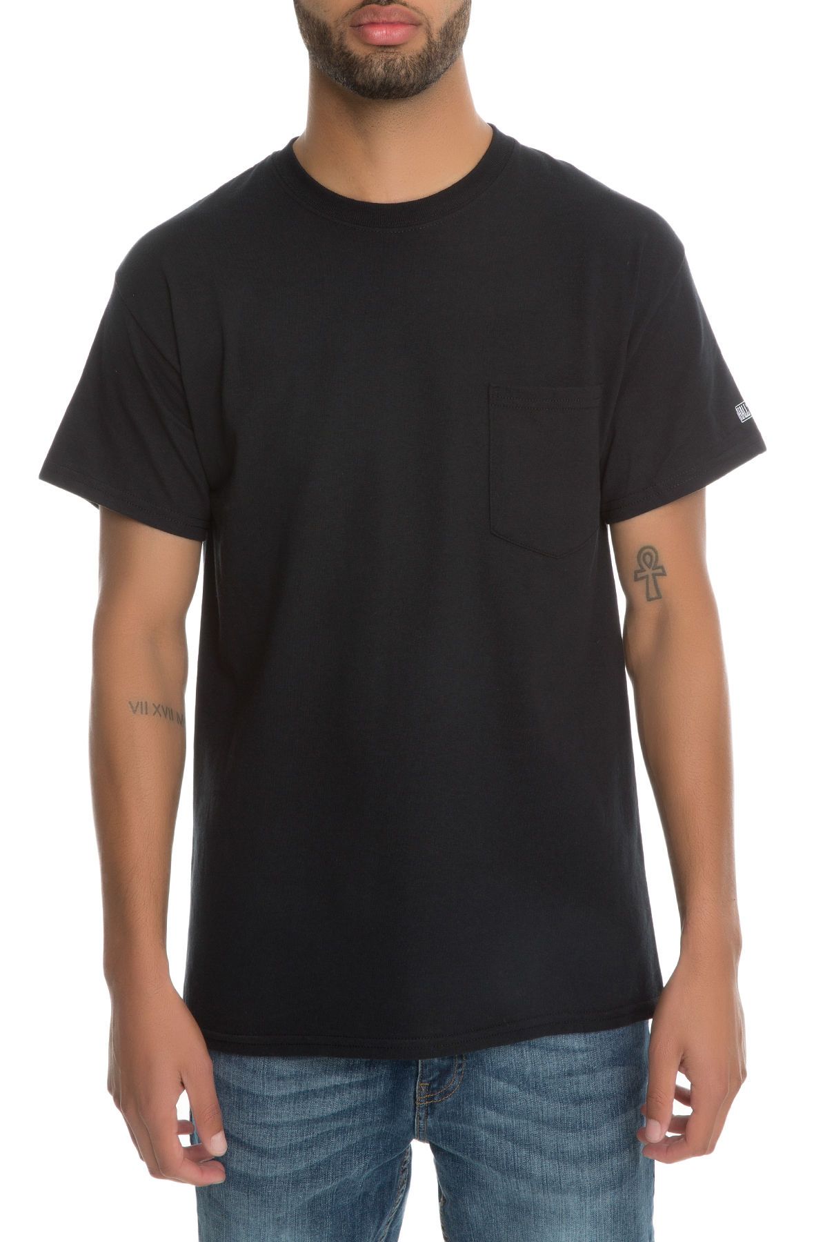 The Champs Tee in Black Black