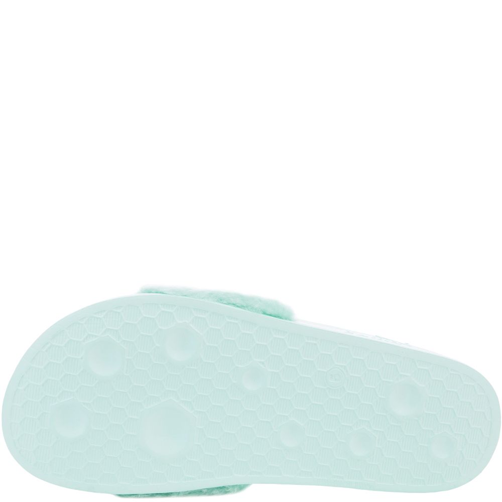 FENTY FUR SLIDES BAY-PUMA SILVER 5 FENTY FUR SLIDES BAY-PUMA SILVER