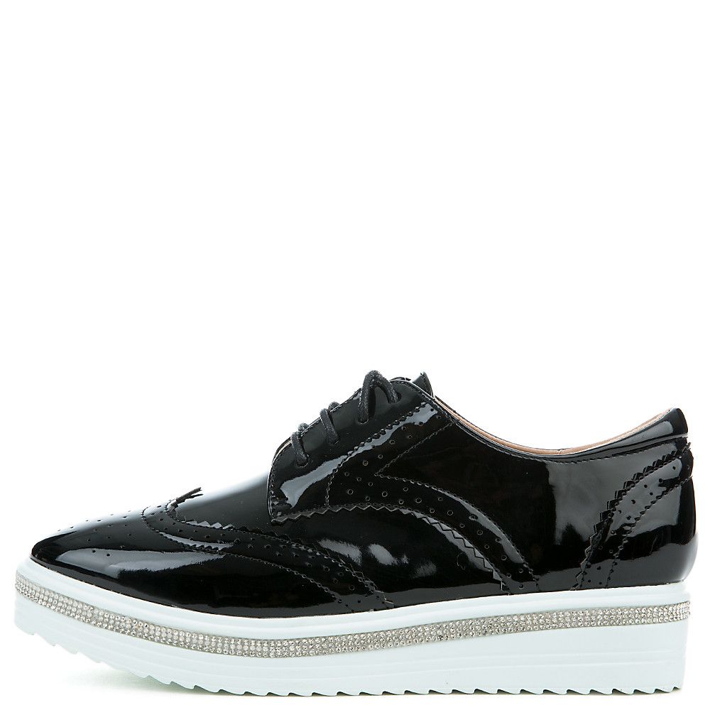 Krixie -1 Oxford Shoe BLACK