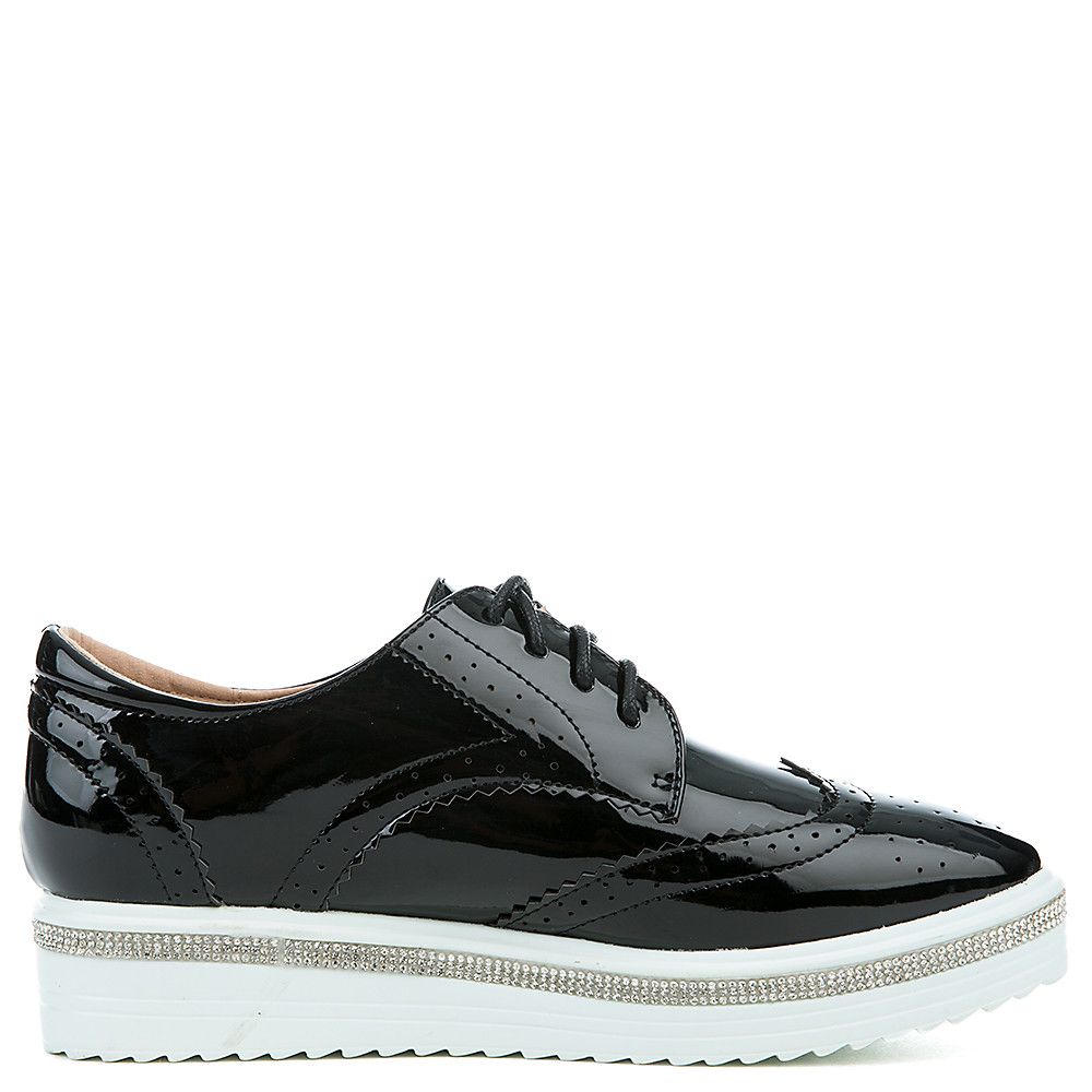 Krixie -1 Oxford Shoe BLACK