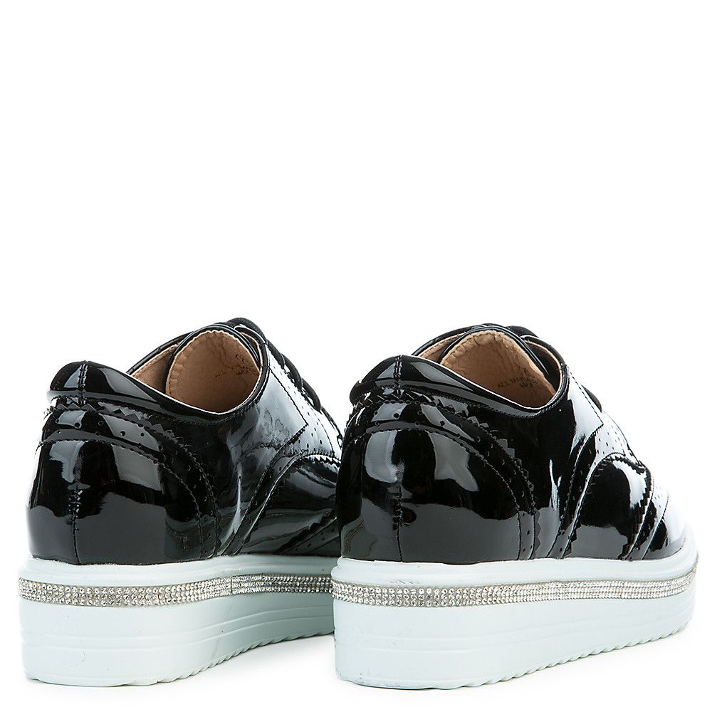 Krixie -1 Oxford Shoe BLACK 4 Krixie -1 Oxford Shoe BLACK