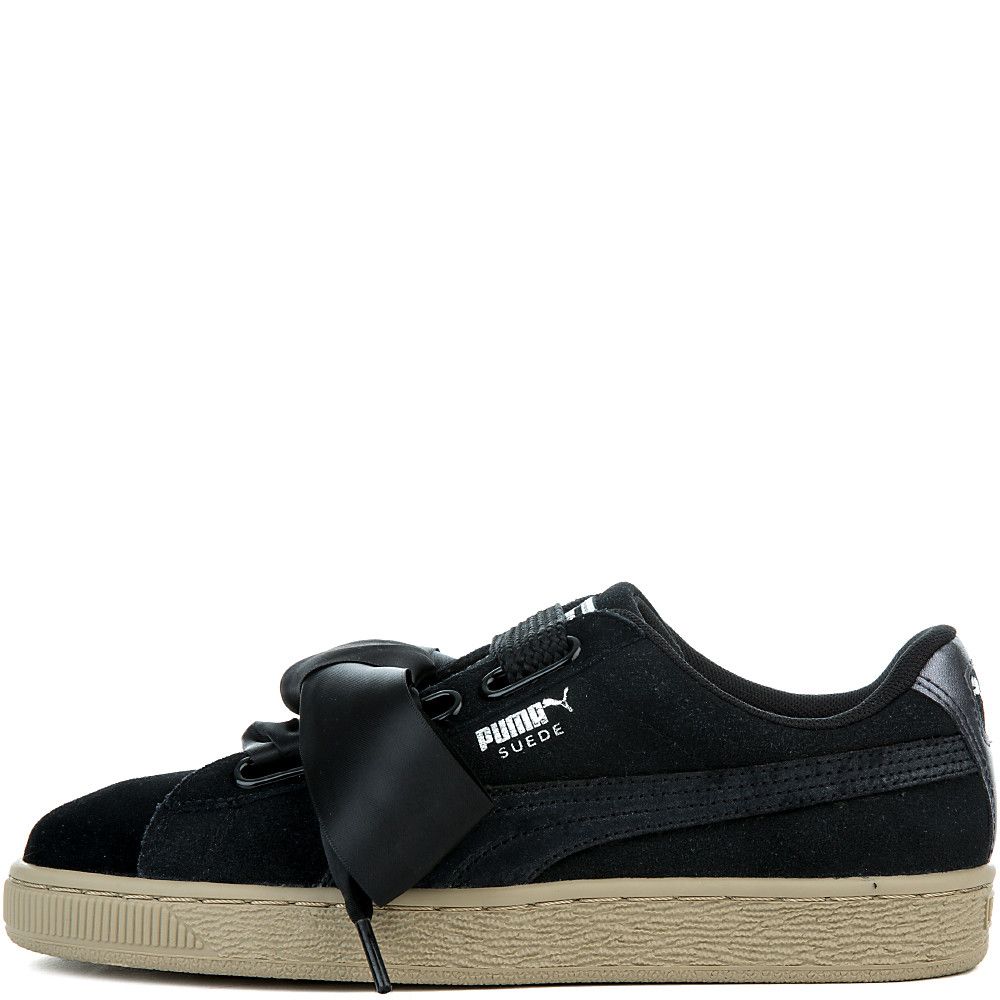 Women's Suede Heart Safari Sneaker PUMA BLACK PUMA BLACK