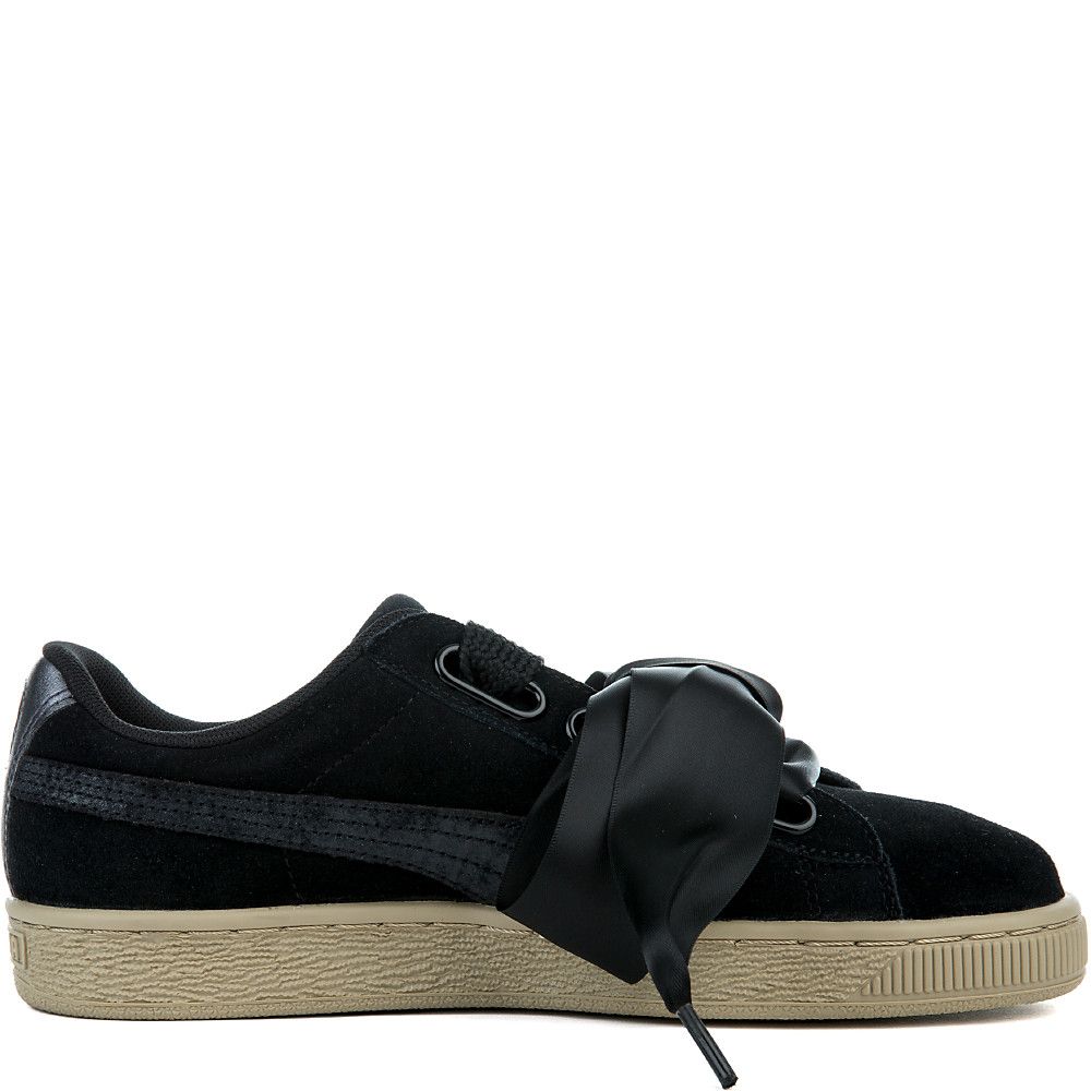 Women's Suede Heart Safari Sneaker PUMA BLACK PUMA BLACK