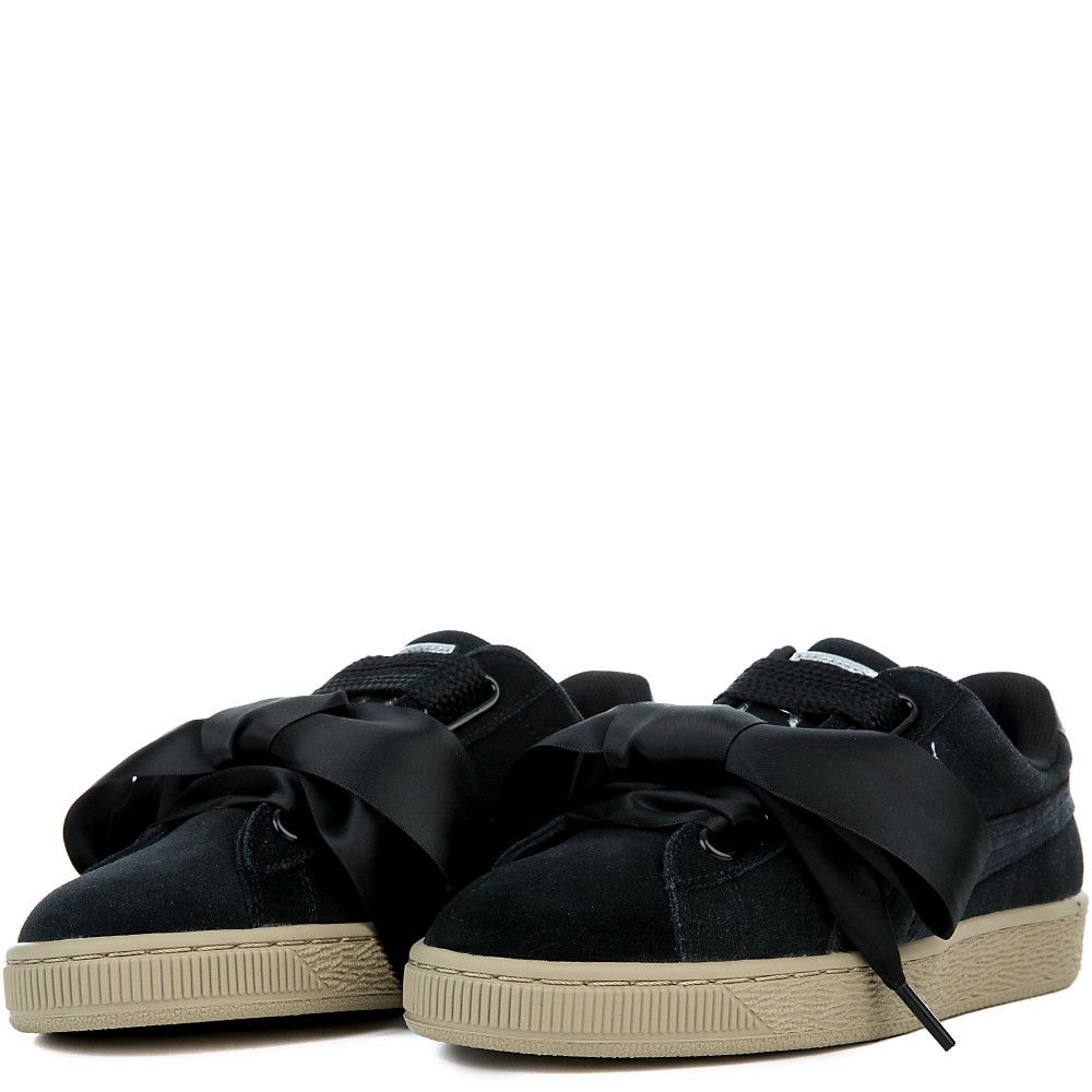 Women's Suede Heart Safari Sneaker PUMA BLACK PUMA BLACK 3 Women's Suede Heart Safari Sneaker PUMA BLACK PUMA BLACK
