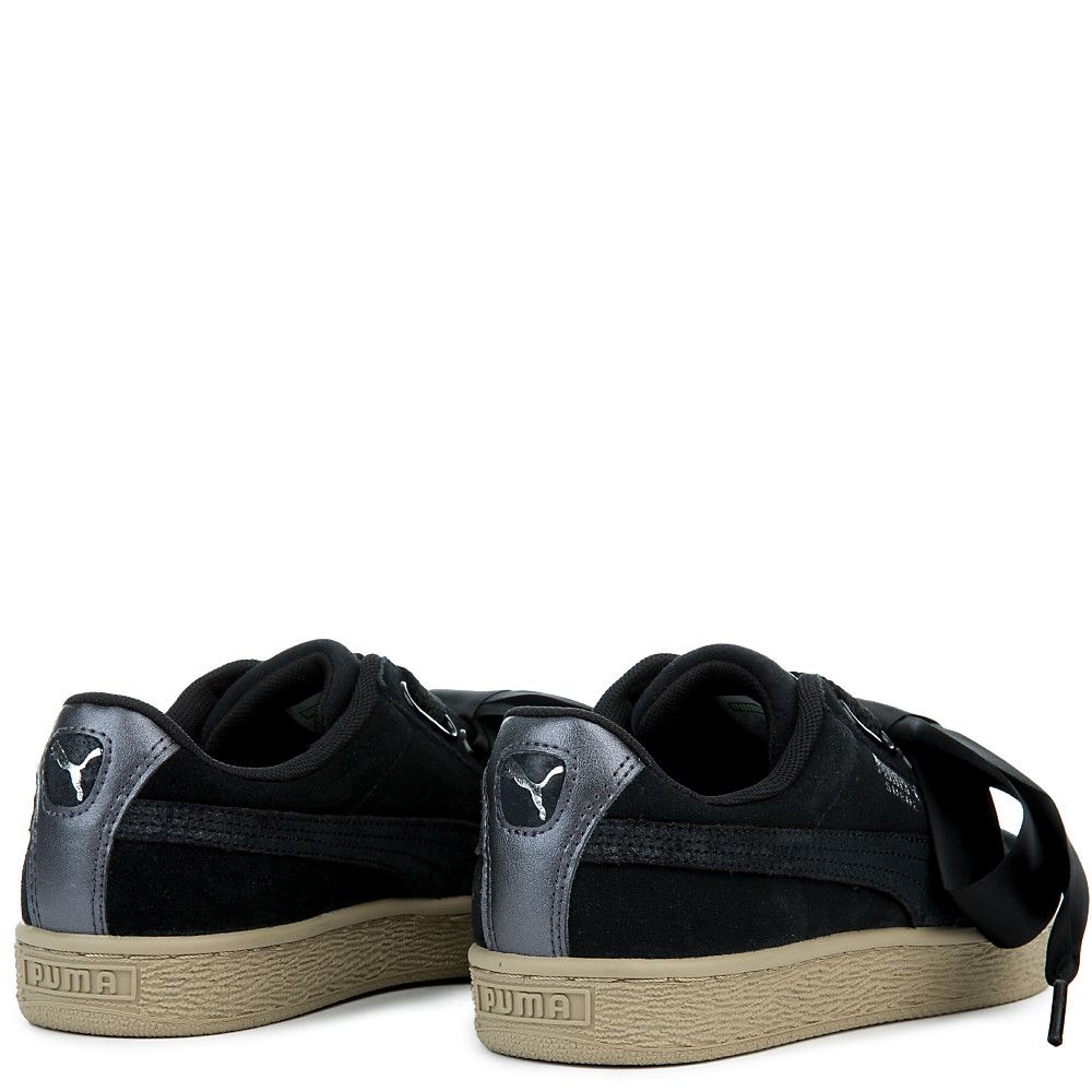 Women's Suede Heart Safari Sneaker PUMA BLACK PUMA BLACK 4 Women's Suede Heart Safari Sneaker PUMA BLACK PUMA BLACK