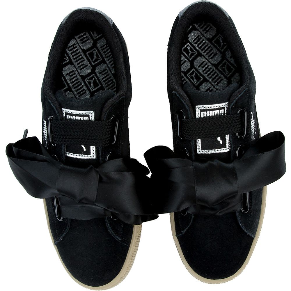 Women's Suede Heart Safari Sneaker PUMA BLACK PUMA BLACK 6 Women's Suede Heart Safari Sneaker PUMA BLACK PUMA BLACK