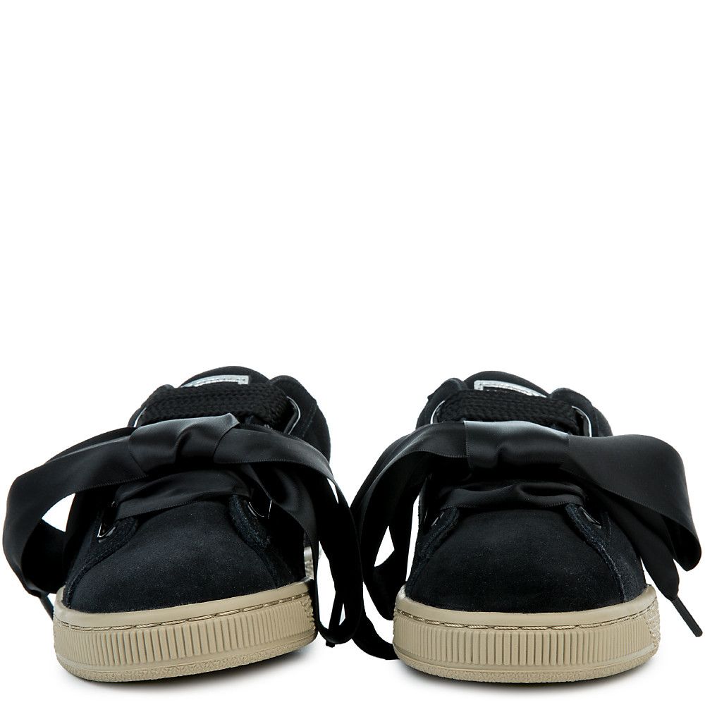 Women's Suede Heart Safari Sneaker PUMA BLACK PUMA BLACK 7 Women's Suede Heart Safari Sneaker PUMA BLACK PUMA BLACK