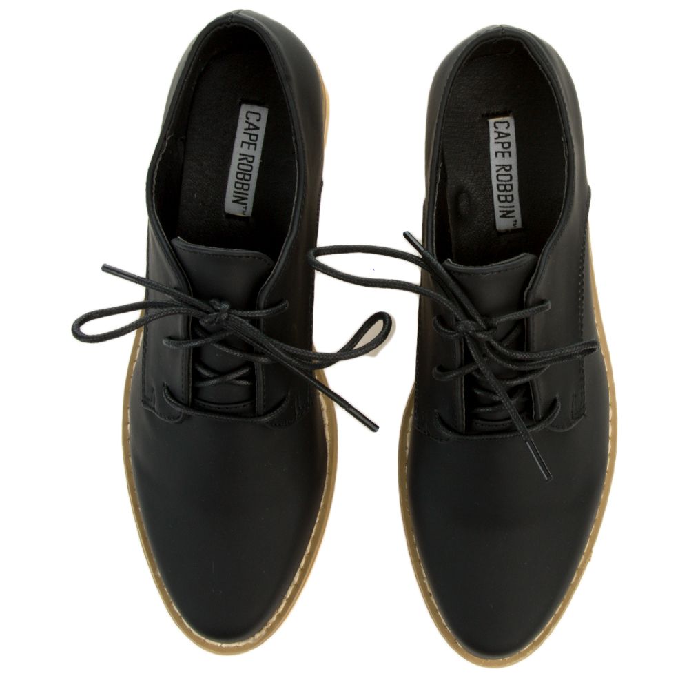Cape Robbin Fara-2 Black Oxford BLACK 6 Cape Robbin Fara-2 Black Oxford BLACK