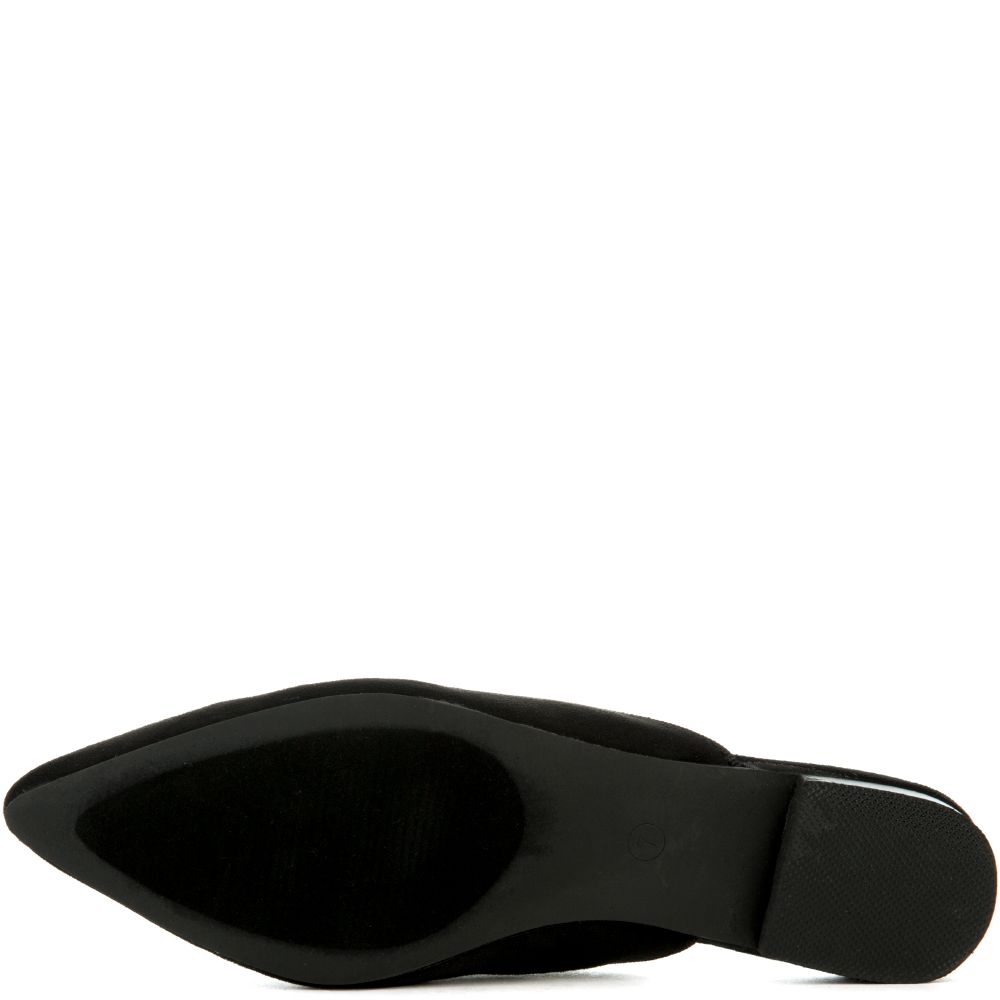 Cape Robbin Cell-18 Black Mules Black 3 Cape Robbin Cell-18 Black Mules Black
