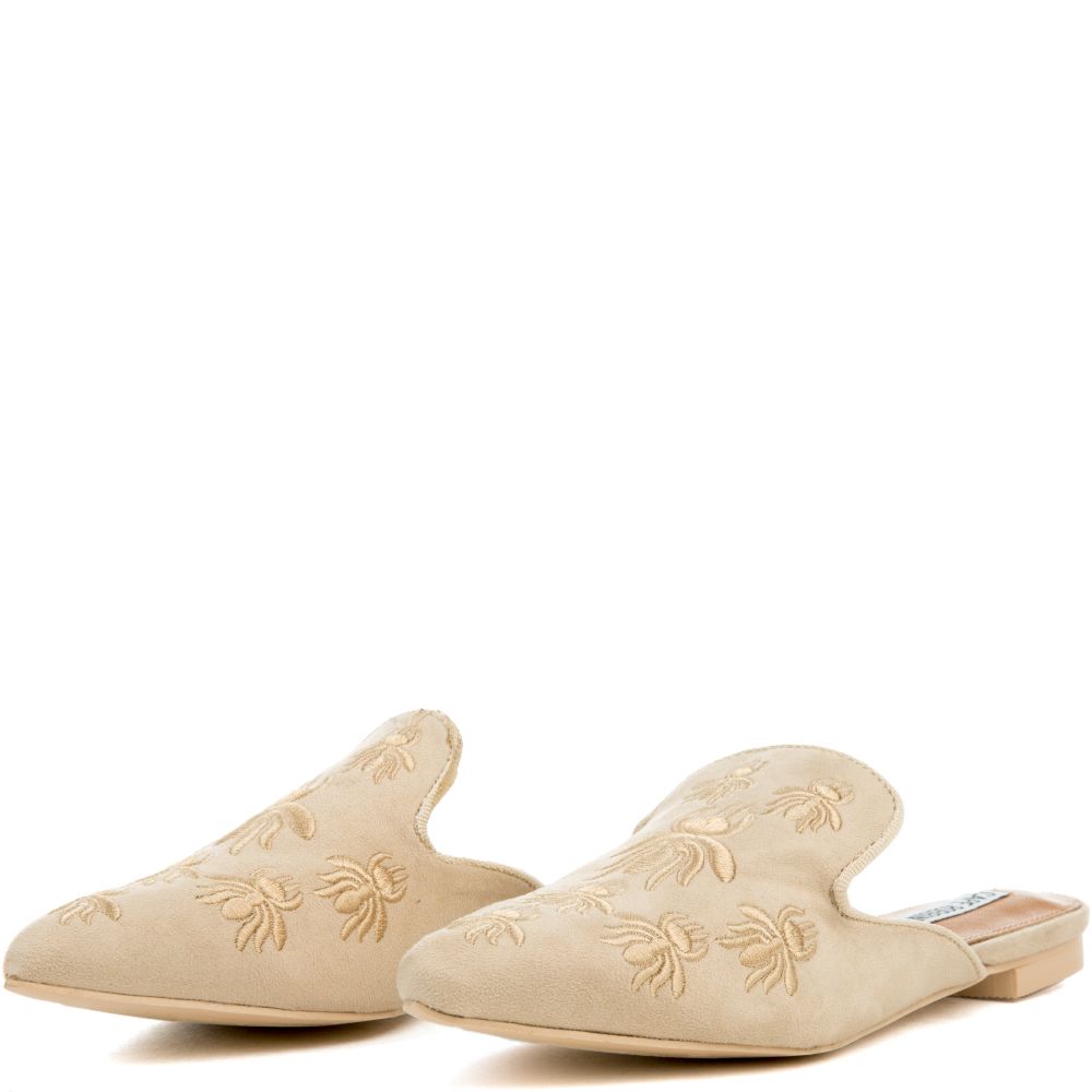 Cape Robbin Cell-18 Beige Mules Nude 4 Cape Robbin Cell-18 Beige Mules Nude