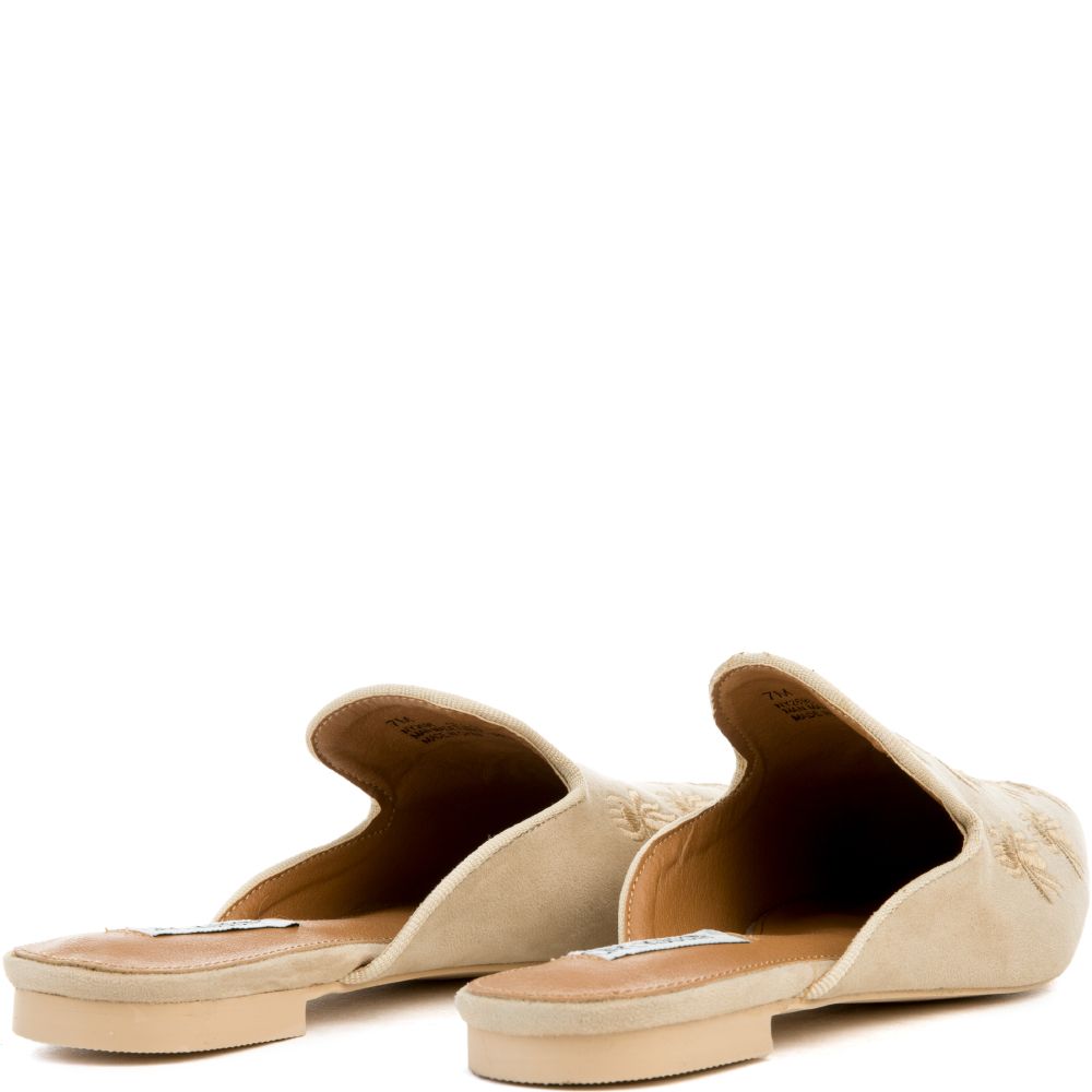 Cape Robbin Cell-18 Beige Mules Nude 5 Cape Robbin Cell-18 Beige Mules Nude