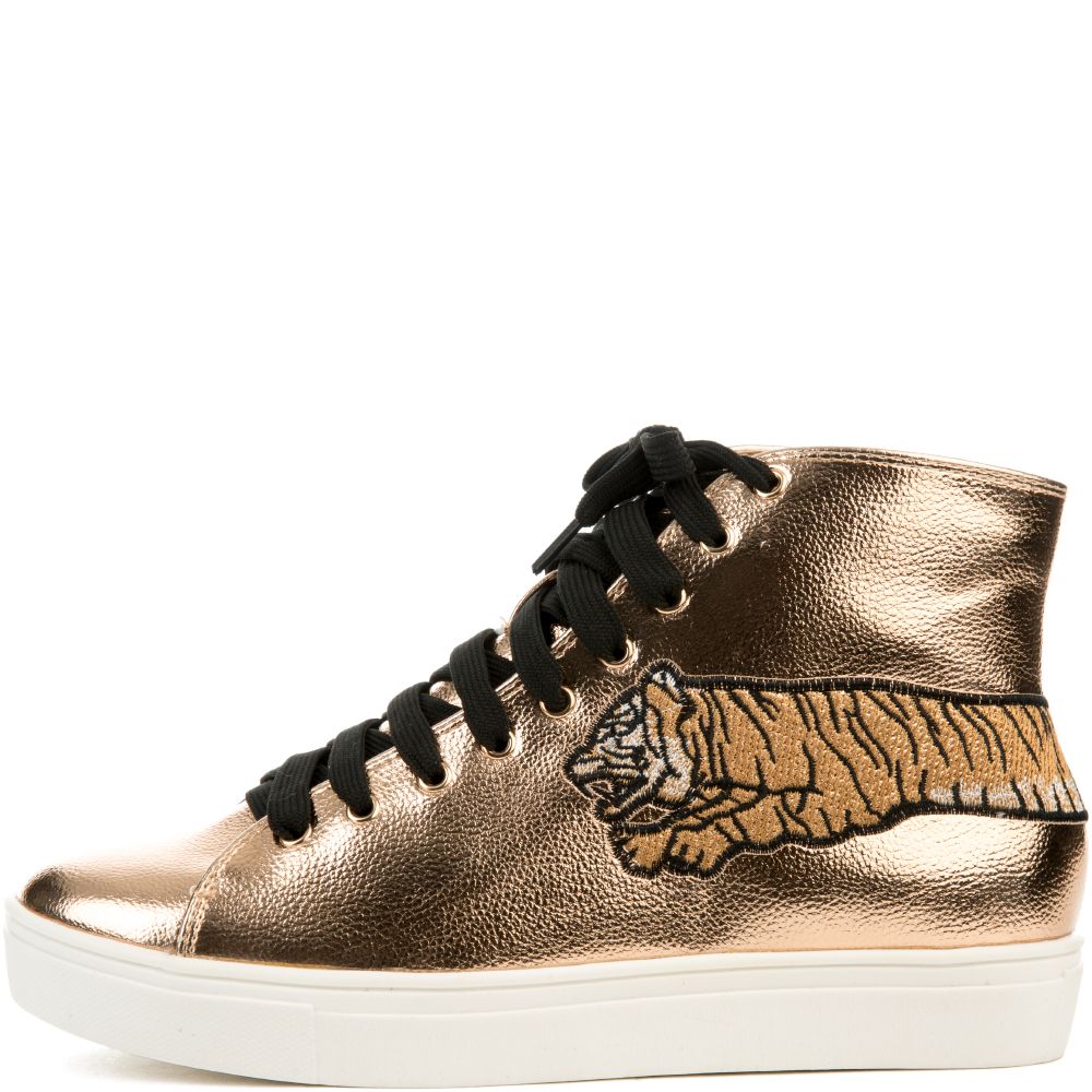 Cape Robbin Dolly-20 Pink Sneaker Rose Gold