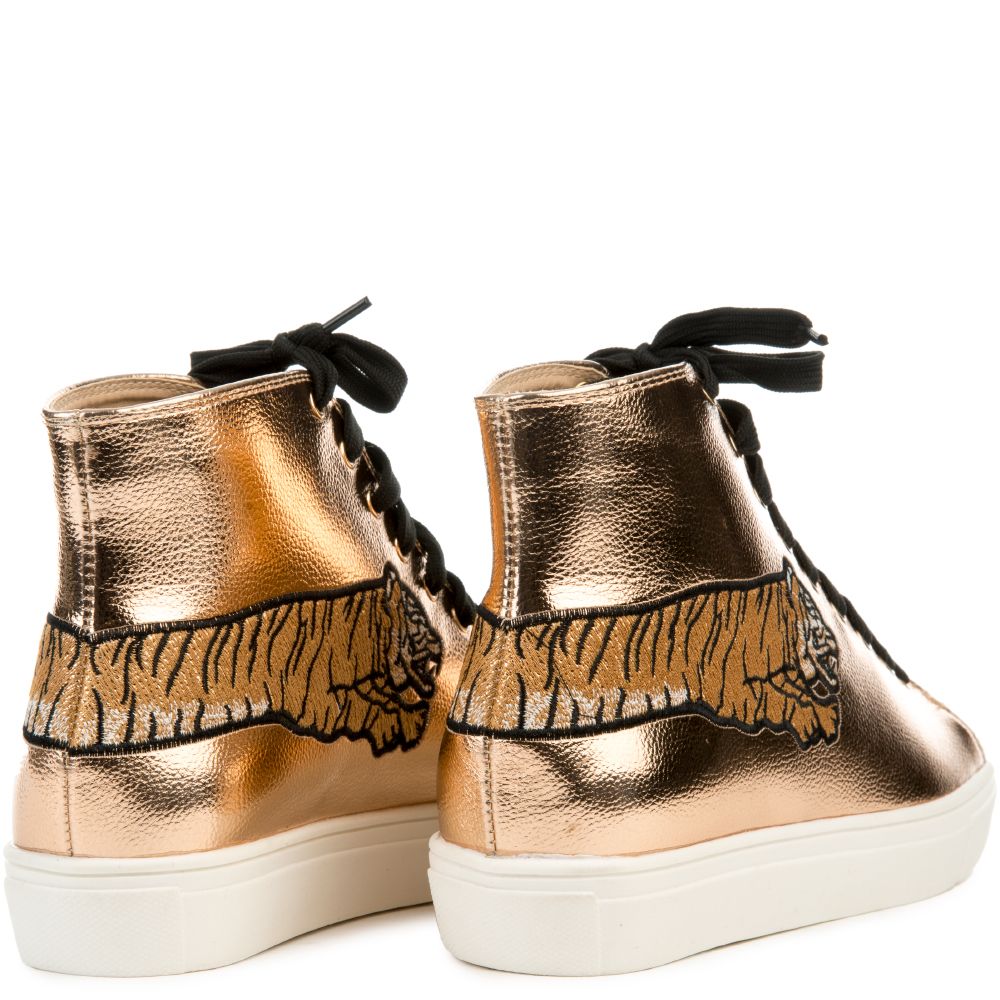 Cape Robbin Dolly-20 Pink Sneaker Rose Gold 5 Cape Robbin Dolly-20 Pink Sneaker Rose Gold