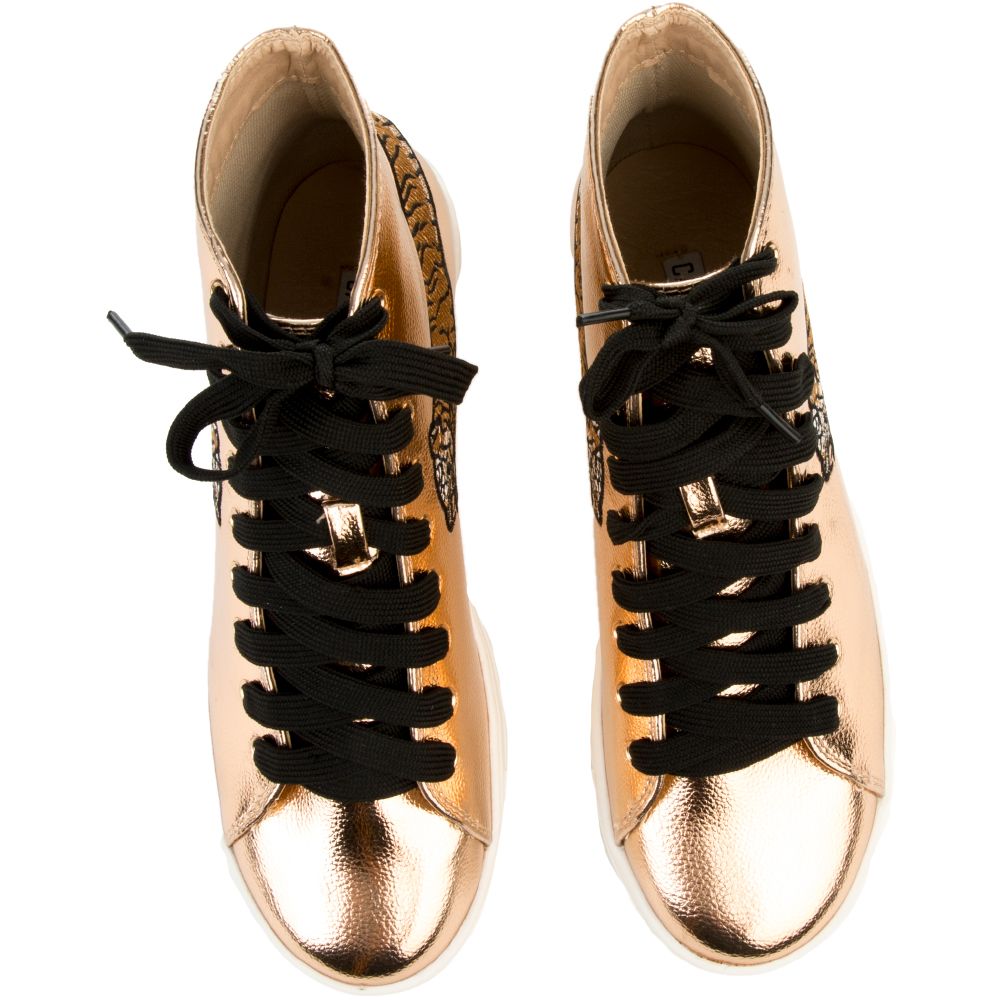 Cape Robbin Dolly-20 Pink Sneaker Rose Gold 6 Cape Robbin Dolly-20 Pink Sneaker Rose Gold