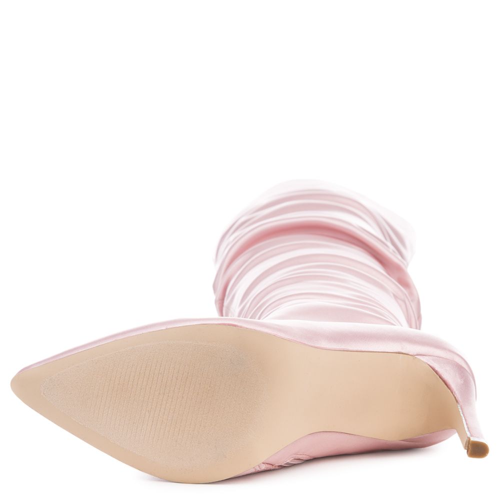 Cape Robbin Kitana-6 Blush High Heel Boot Blush 5 Cape Robbin Kitana-6 Blush High Heel Boot Blush