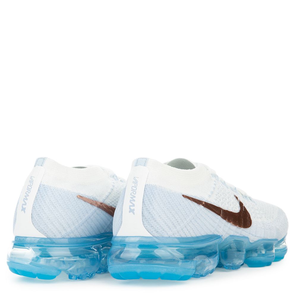 Air Vapormax Flyknit SUMMIT WHITE/SUMMIT WHITE-HYDROGEN BLUE 4 Air Vapormax Flyknit SUMMIT WHITE/SUMMIT WHITE-HYDROGEN BLUE