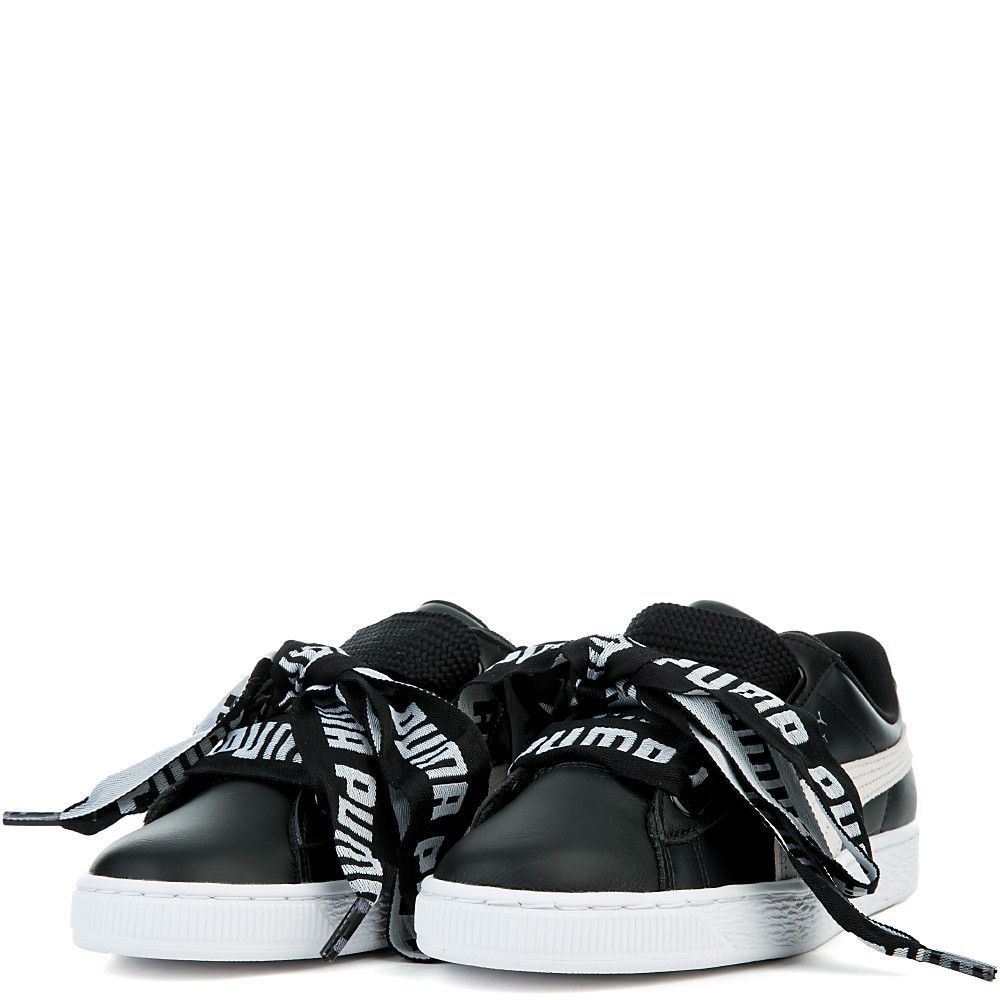 Women's Basket Heart De Sneakers PUMA BLACK/PUMA WHITE 3 Women's Basket Heart De Sneakers PUMA BLACK/PUMA WHITE
