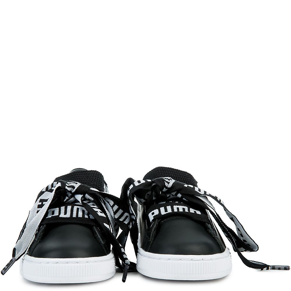 Women's Basket Heart De Sneakers PUMA BLACK/PUMA WHITE 7 Women's Basket Heart De Sneakers PUMA BLACK/PUMA WHITE