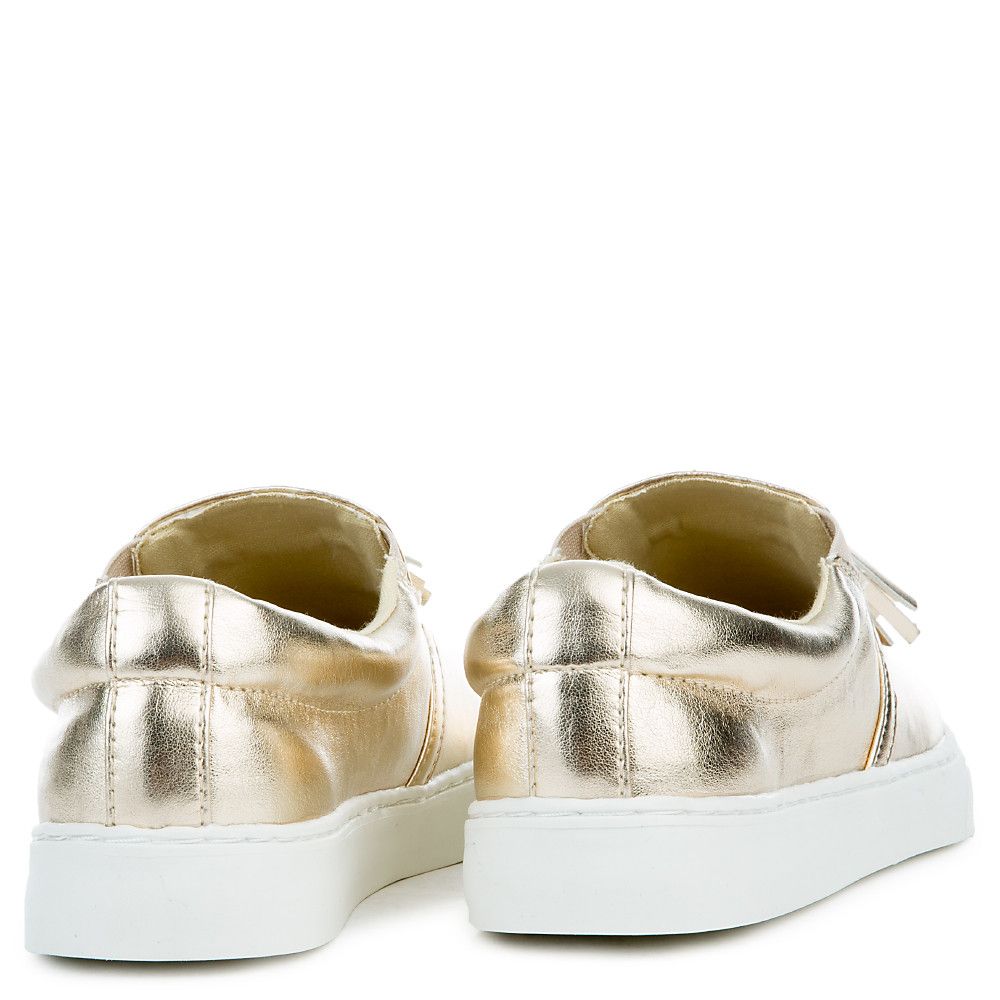 FD SCOTTI-S Slip On Sneaker LT-GOLD 4 FD SCOTTI-S Slip On Sneaker LT-GOLD