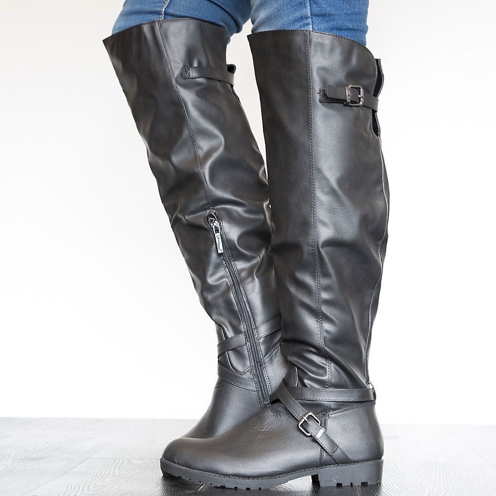 Laredo-010K Knee High Boot Black