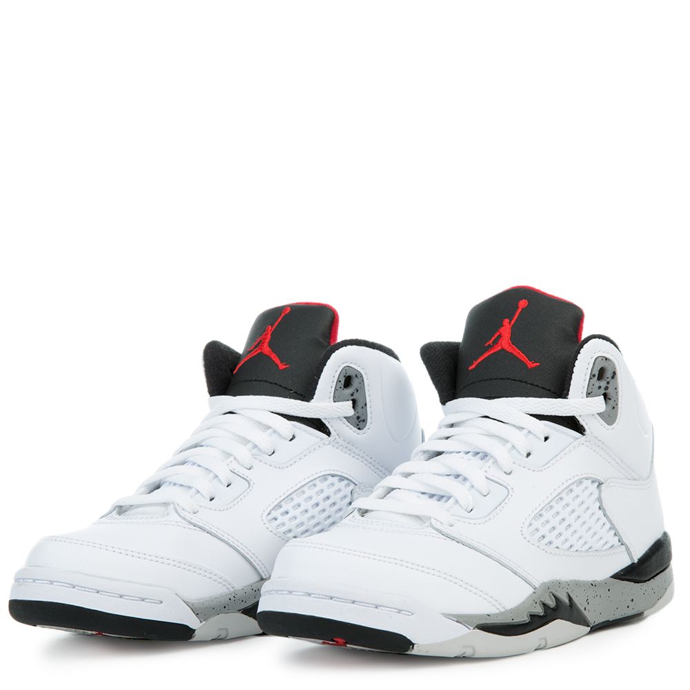 Jordan 5 Retro WHITE/UNIVERSITY RED-BLACK-MATTE SILVER 3 Jordan 5 Retro WHITE/UNIVERSITY RED-BLACK-MATTE SILVER