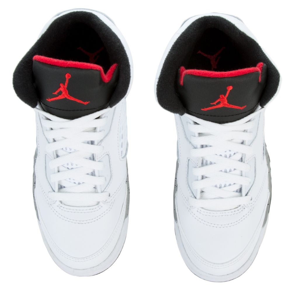 Jordan 5 Retro WHITE/UNIVERSITY RED-BLACK-MATTE SILVER 6 Jordan 5 Retro WHITE/UNIVERSITY RED-BLACK-MATTE SILVER