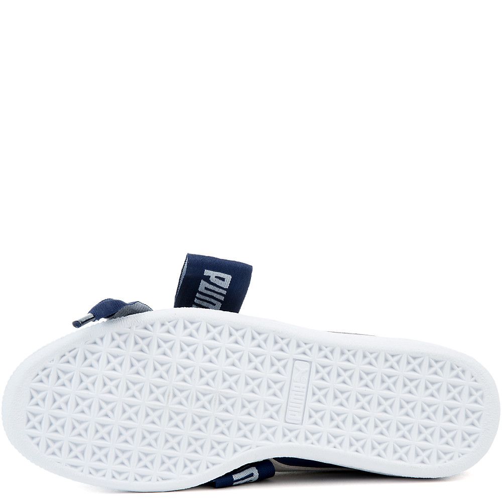 Women's Basket Heart De Sneakers BLUE DEPTHS PUMA WHITE 5 Women's Basket Heart De Sneakers BLUE DEPTHS PUMA WHITE