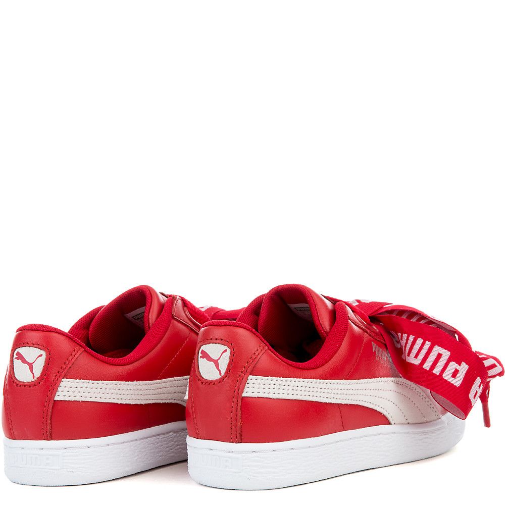 Women's Basket Heart De Sneakers TOREADOR/PUMA WHITE 4 Women's Basket Heart De Sneakers TOREADOR/PUMA WHITE