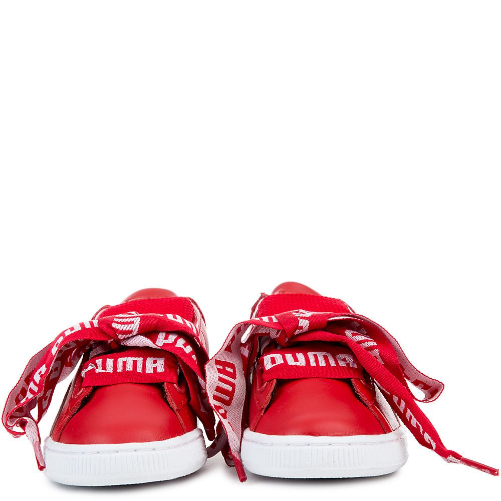 Women's Basket Heart De Sneakers TOREADOR/PUMA WHITE 7 Women's Basket Heart De Sneakers TOREADOR/PUMA WHITE