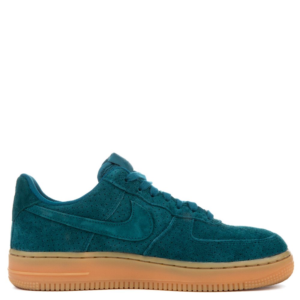 AIR FORCE 1 07 SUEDE TEAL/GUM MED BROWN/MTLC PEWTER/TEAL