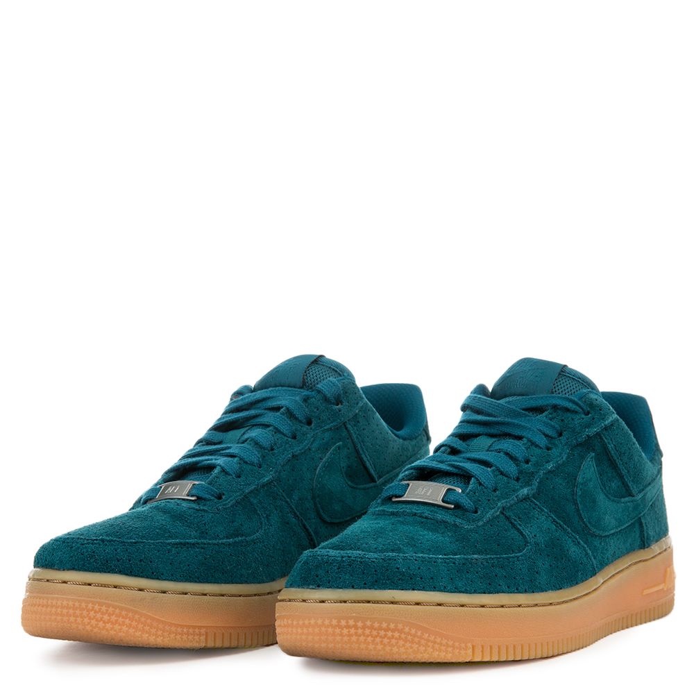 AIR FORCE 1 07 SUEDE TEAL/GUM MED BROWN/MTLC PEWTER/TEAL 3 AIR FORCE 1 07 SUEDE TEAL/GUM MED BROWN/MTLC PEWTER/TEAL