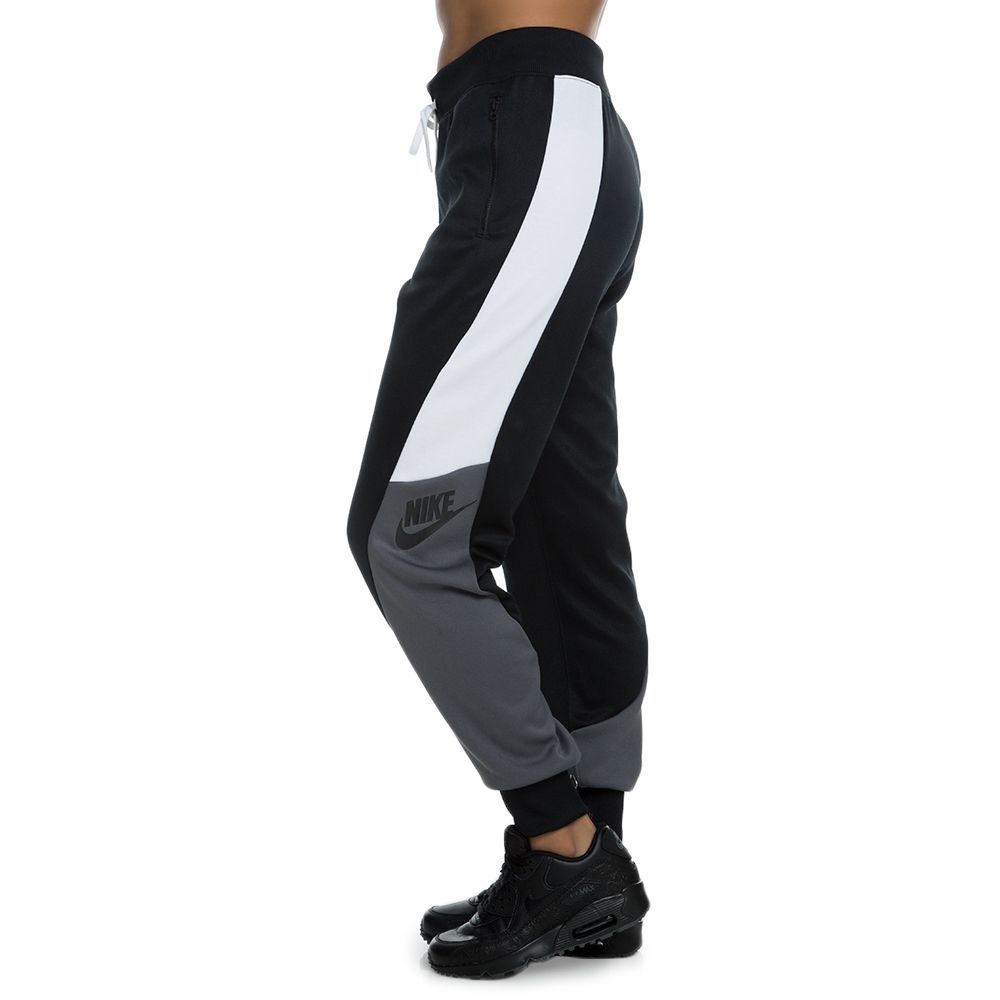 Nike Women's Track Pants Black/White/Dark Grey/Black