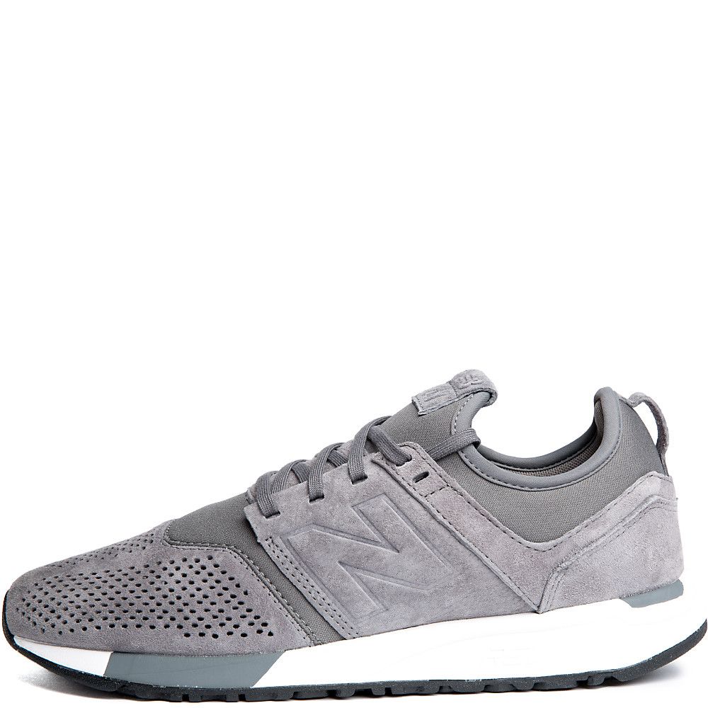247 Suede Sneaker Grey/White