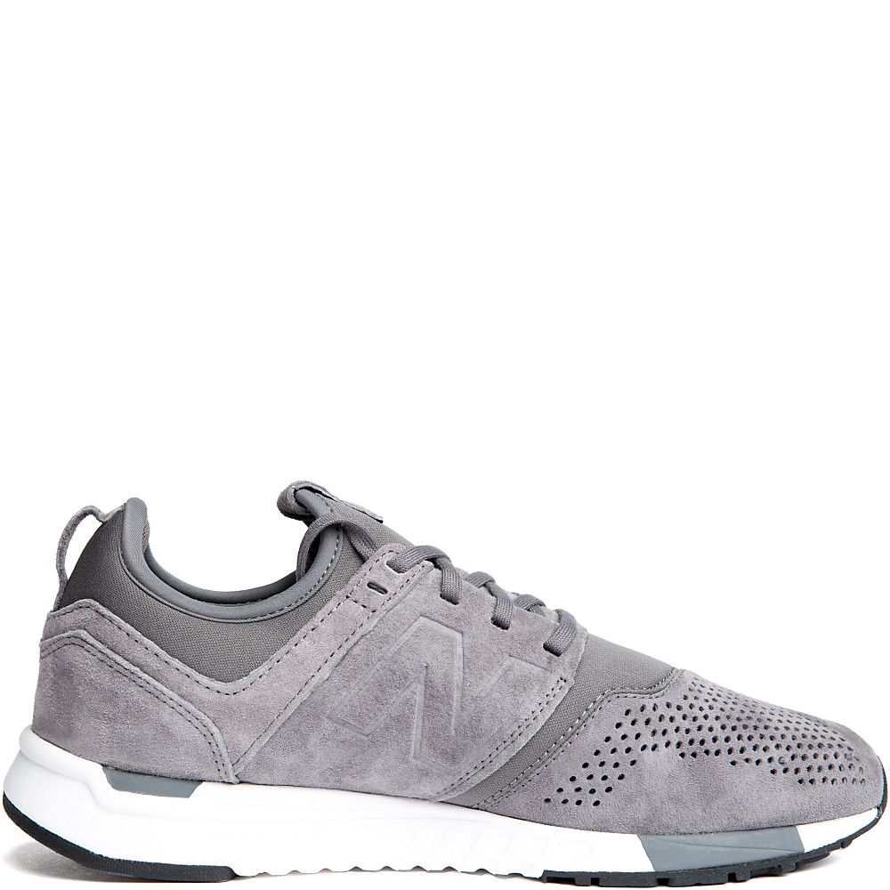 247 Suede Sneaker Grey/White